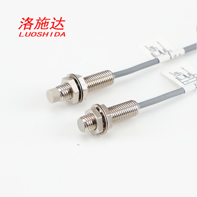 3 металла датчика близости DC провода трубка цилиндрических M8 индуктивного более короткая с типом кабеля