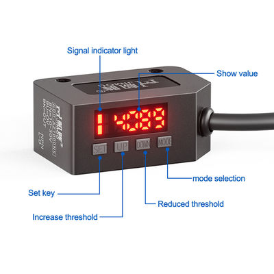 НЕТ NC эффективное снижение затрат высокоскоростной отклик диффузный фотодатчик интеллектуальный цифровой дисплей фотоэлектрический переключатель