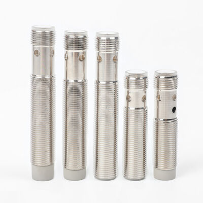 1 Year No NC 2mm 4mm Sensing Distance M12 Connector 4 Pin Inductive Proximity Sensor Screw Mounting NPN/PNP Output